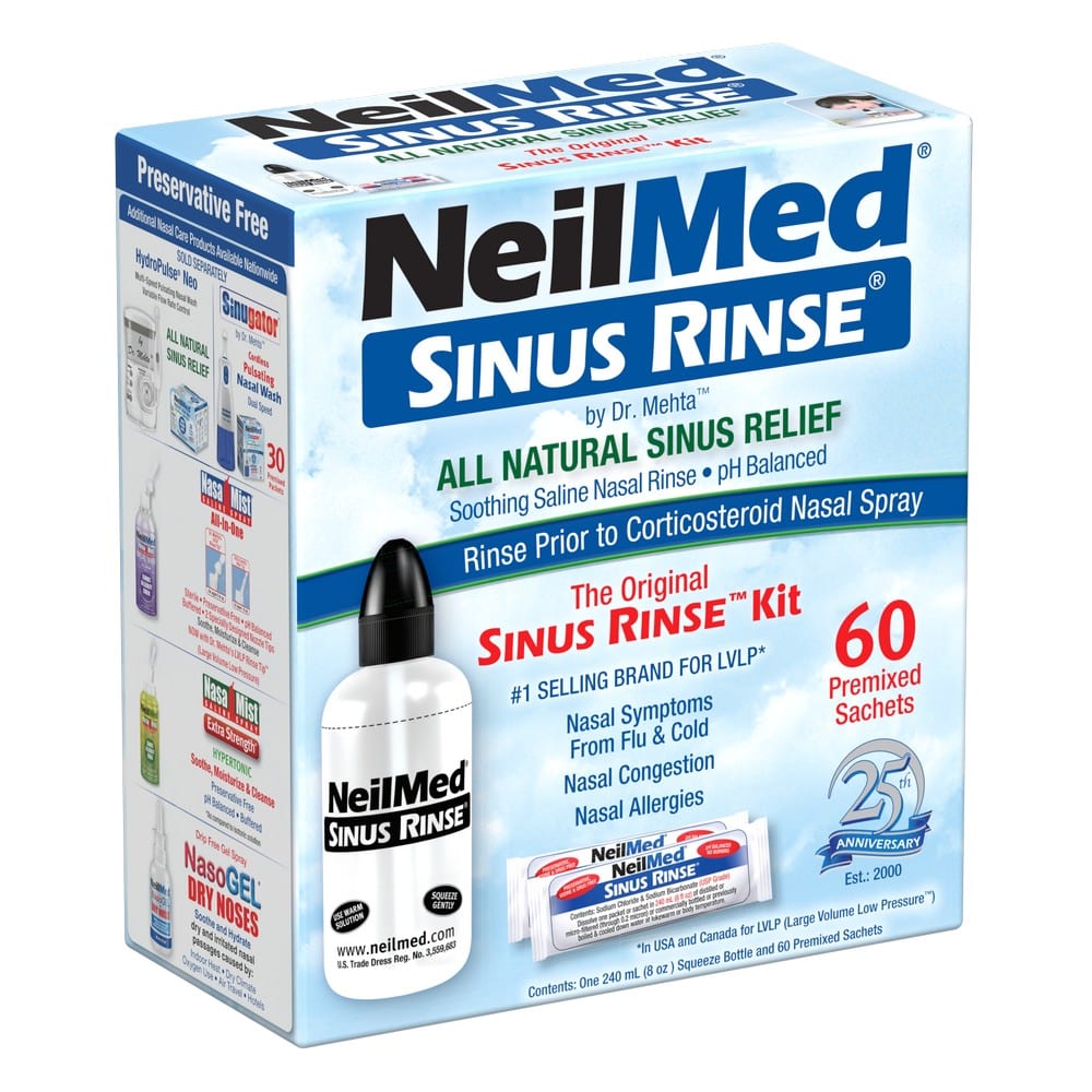 Nasenspülung mit der Nasendusche: Anwendung, Nutzen & Pro/Contra